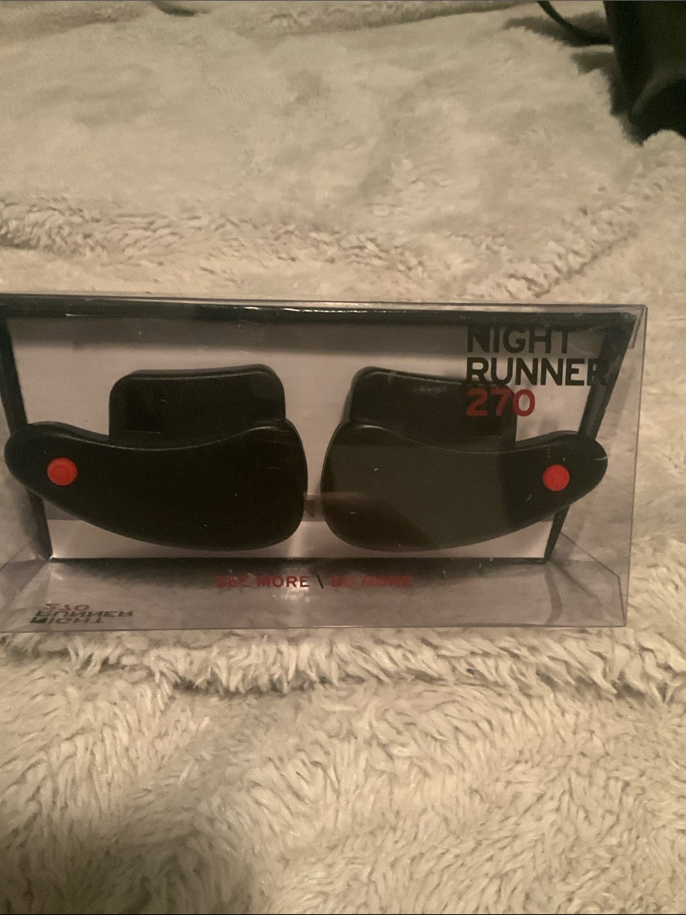 Men’s Black Clip-On Shoe Lights